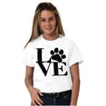 thumbnail image 5 of Cute Dog Cat Pet Lover Owner Paw Women's Graphic T Shirt Tees Brisco Brands M, 5 of 5