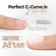 thumbnail image 4 of modelones Builder Nail Gel No-Wipe, 9-in-One Milky White Builder for Nails, C-Curve Sculpting, Glossy Jelly Finish, No Top Coat Needed LED Lamp Cured Color Rubber Base Gel Polish for Quick DIY Salon, 4 of 10