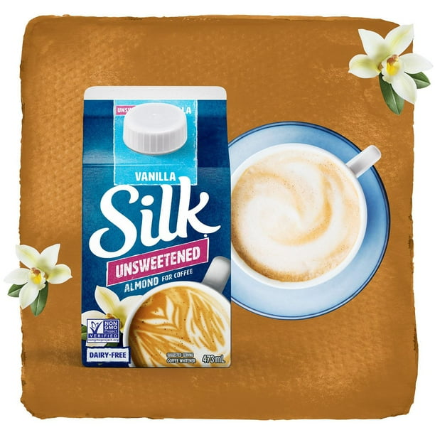 Silk Amandes Pour Café, Vanille - 890 ml