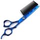 thumbnail image 3 of Tijeras de peluquería de acero JP440c de 6 pulgadas con peine, tijeras ultra afiladas para profesionales., 3 of 5