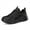 Black, variant on LASUDRAA Women's Walking Shoes Comfortable Breathable Mesh Upper Casual Shoes with Cushioned Sole
