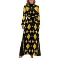 thumbnail image 2 of Catalina de Aragón traje vestido largo vestidos casuales vestido de noche mujer, 2 of 5