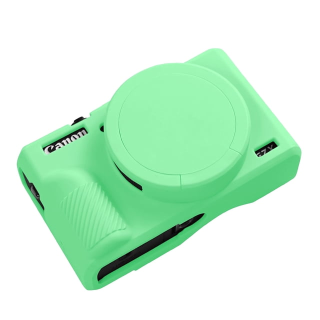 Funda de silicona turquesa para cámara G7X Mark III Easy Hood