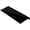 Black 17in L* 5.7in W* 1.2in H, variant on Acrylic Computer Keyboard Stand for Desk, Keyboard Riser Tilt Lift, Keyboard Holder for Desktop, Desk Keyboard Lifter（Black）