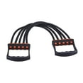 thumbnail image 2 of Bandas de resistencia de 5 tubos, accesorios para mujeres y hombres, ejercicios de fitness extraíbles. Negro, 2 of 9