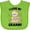 Apple Green, variant on Inktastic Cute Sloth I Love My Grammy with Green Leaves Boys or Girls Baby Bib