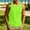 Green, variant on WIZUTIZ Men's Lightweight Casual Tank Top Crew Neck Mesh Fabric Quick Dry Breathable Sleeveless T-Shirt Ideal for Running, Gym and Summer Outdoor Activities