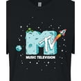 thumbnail image 3 of Mtv - Moon Rocket - Juniors Cropped Graphic T-Shirt, 3 of 5
