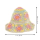 thumbnail image 2 of Sombrero de pescador tejido, sombrero de pescador decorativo, sombrero de verano, sombrero de protección solar para niña, 2 of 5