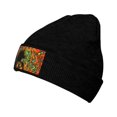 thumbnail image 1 of ZICANCN Bonnet Tricoté - Music Concert Discotheque Bonnet d'Hiver Doux Chaud Classique pour Hommes Femmes Triple Clef Melody, 1 of 6