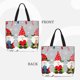 thumbnail image 2 of Balery Merry Christmas Gnome1 Bolsa de Mano para Mujeres con Cremallera, Bolsa de Gimnasio con Compartimentos, Bolsa para Laptop, Bolsa para Trabajo, 2 of 7