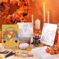 thumbnail image 2 of Kit de pintura y sorbo Cholemy, 36 unidades, para adultos, con lienzo predibujado, 2 of 7