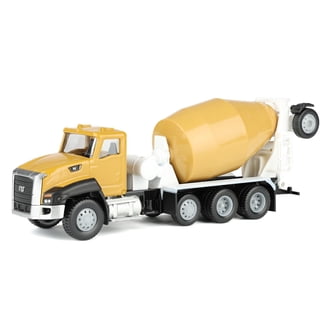 Peterbilt 567 SFFA McNeilus Bridgemaster Concrete Mixer, White and