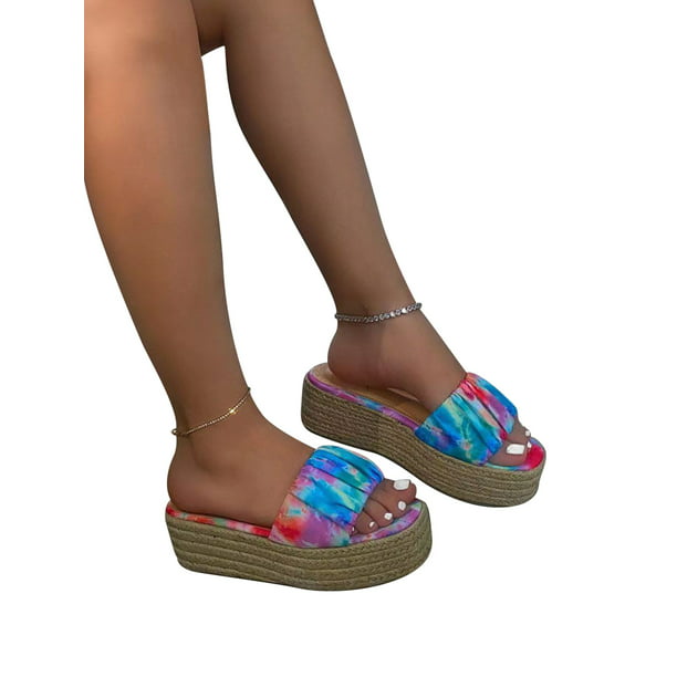 fest Render følelsesmæssig Audeban - Audeban Womens Espadrilles Sandals Wedge Heel Ladies Summer Slip  On Braided Platform - Walmart.com - Walmart.com