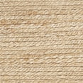 thumbnail image 3 of Nourison Natural Jute 4' x square Bleached Farmhouse Indoor Rug, 3 of 8