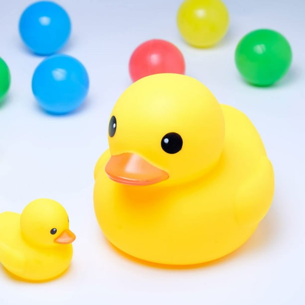 MyLifeUNIT inch Yellow Rubber Bath Ducks for Child Walmart