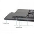 thumbnail image 5 of Portable Mini Bluetooth Keyboard Wireless Foldable Trackpad Keyboard for IOS Android Windows Ipad Black, 5 of 5