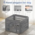 thumbnail image 4 of Bifanuo Plastic Dog Playpen, 4 Panels Pet Fence for Indoor and Outdoor, Exercise Fence for Small Dogs, 4 of 7