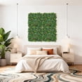thumbnail image 3 of Multi-Pack Artificial Moss Trellis Panel, Garden Privacy Screen with Artificial Greenery Foliage, Peel and Stick Wall Decoration, Bamboo Fence Screening, Outdoor Garden Fence Screening 50*50CM C, 3 of 9