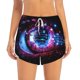 thumbnail image 2 of Balery v Pantalones cortos deportivos para mujer con forro y dos bolsillos, elásticos, para entrenamiento, gimnasio, yoga-Medium, 2 of 7