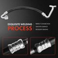 thumbnail image 5 of A-Premium A/C Suction Hose Compatible with Audi A4 2009-2012, A4 Quattro 2012-2015, A5 2008-2011, Q5/S4 2009-2012, S5 2008-2011, Compressor to Evaporator, 5 of 8