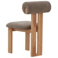 thumbnail image 6 of Safavieh Halloway Wood Dining Chair in Brown / Natural, 6 of 7