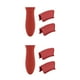 thumbnail image 4 of Advancent 4 piezas de cubierta de mango de olla, accesorios de utensilios de cocina, cubiertas de sartenes para protección de decoración Rojo 2piezas Advancent CBP457890, 4 of 6