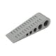 thumbnail image 1 of Tope de puerta [1,3 de alto] - Bonus Holders - Tope de puerta de goma de cuña de alta resistencia de primera calidad con soporte decorativo - Ideal para huecos de puertas grandes y pequeños - The I, 1 of 5