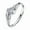 Gold (optical opening), variant on Stylish 925 Silver Couple Ring Set for Men and Women