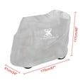 thumbnail image 2 of 67"x24"x46" Motorcycle Mobility Scooter Cover Waterproof Rain Protection 210D Oxford, 2 of 7