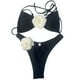 thumbnail image 1 of Traje baño dividido piezas para mujer, traje baño flores 3D, traje baño Sexy Push Up, trajes baño corte, 1 of 5