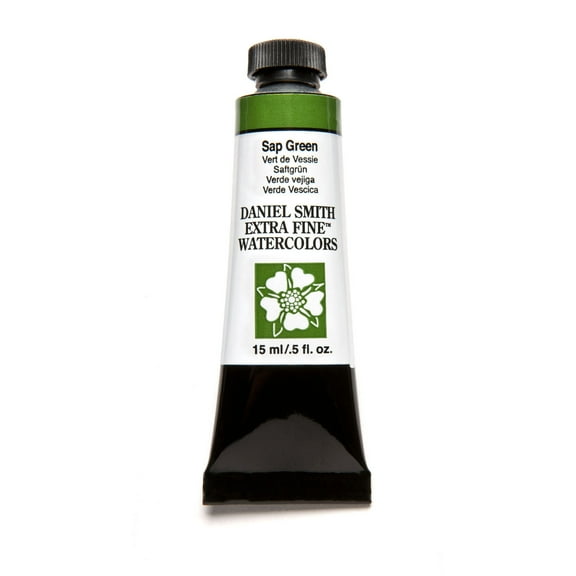 Daniel Smith Extra Fine Watercolor, 15 ml, Sap Green