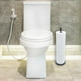 thumbnail image 4 of TRAHOO-Premium Support de Rangement pour Papier Toilette en Acrylique Noir 20 Pouces sur Pied, Moderne, 4 of 4