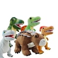 thumbnail image 2 of Peluche de dinosaurio de simulación de 25 cm, realista, triceratops, anquilosaurio, estegosaurio, T-rex, pterosaurio, dragón, muñeco de dibujos animados, regalo suave para niños, 2 of 5