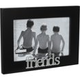thumbnail image 2 of Malden International Designs Friends Expressions Picture Frame, 4x6, Black, 2 of 8