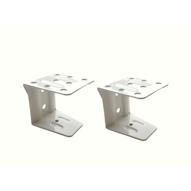 Center Support Bracket for 2" Low Profile Window Blinds 2 Pack White