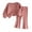 Z9-Brick Red, variant on LRen Toddler Girls Fall Outfits Long Sleeve Top and Sweatpants Two Piece Set for Cool Weather