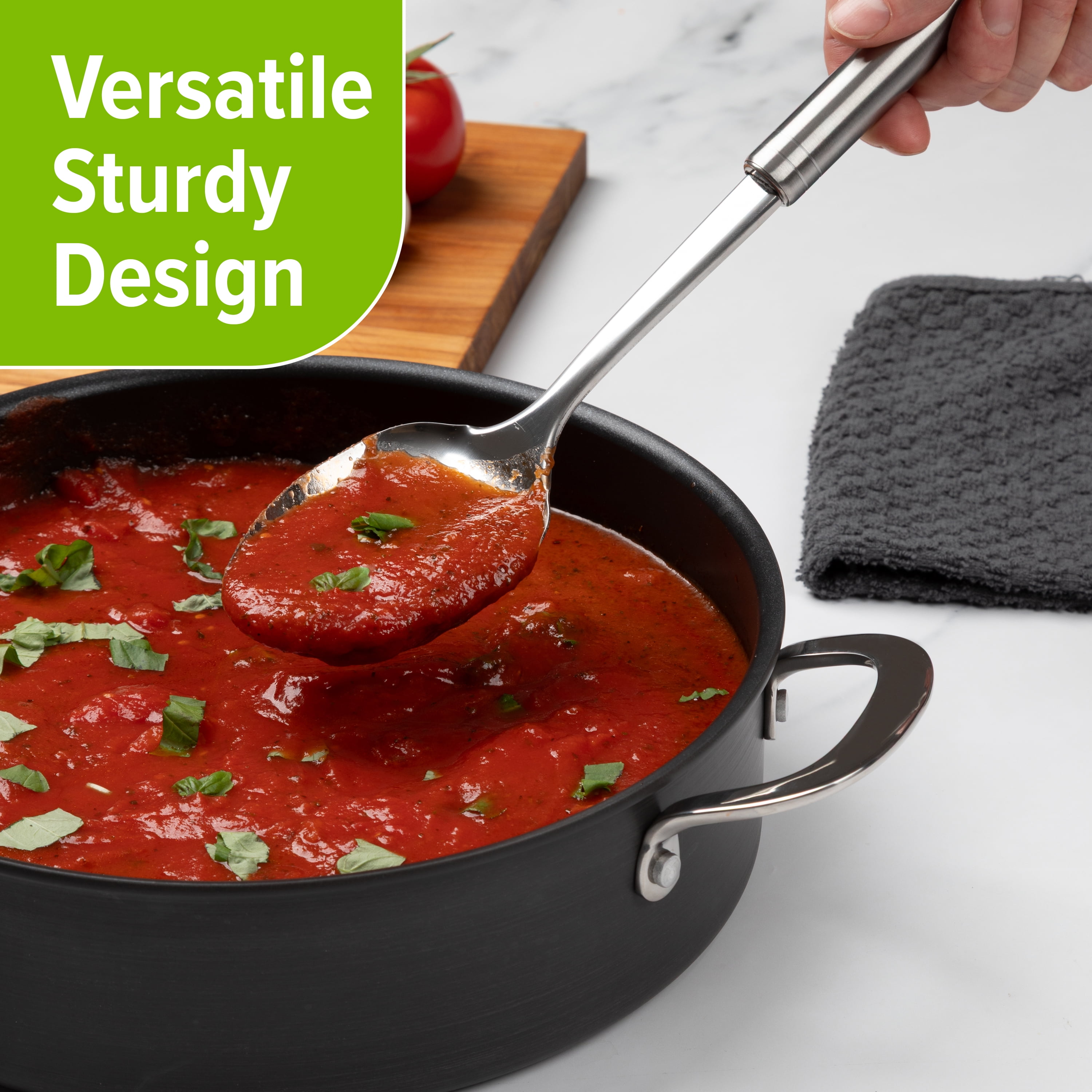 Prep Solutions Stainless Steel Serving Spoon