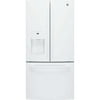 GE GFE24JGKWW 24 Cu. Ft. White French Door Refrigerator