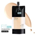 thumbnail image 2 of Maybelline Fit Me Matte + Poreless Liquid Foundation - # 118 Light Beige 40ml/1.3oz, 2 of 5