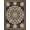 Navy Blue Gold, Pattern 14, variant on ODIKA Glam Key Border Sparkle Sunburst Round Symmetrical Shimmer Greek Flowing Dynamic Non-Slip Chair-Friendly for Home Office, Gaming Room, Under Desk
