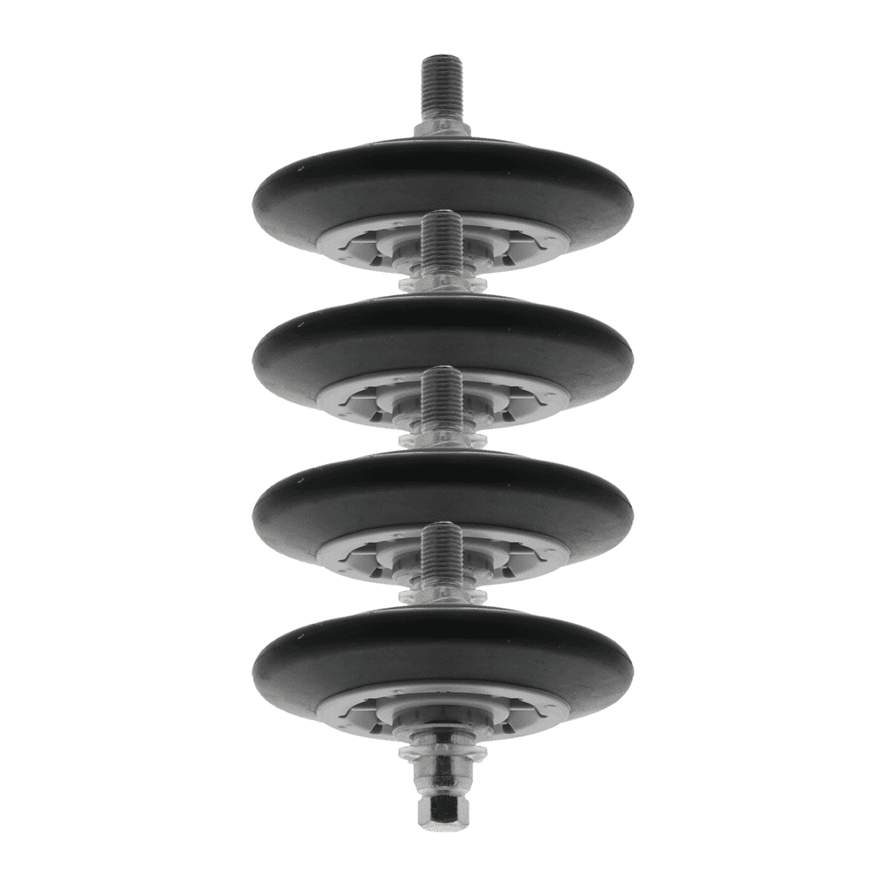 Dryer Roller 4-Pack fits General Electric, AP5793315, PS8756654, WE03X10016KIT