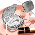 thumbnail image 2 of Oioii 2.95x2.76x0.79in Multi Functional Braces Storage Box, Sealed Dustproof Dental Brace Case, Compact Portable Design, Perfect For Travel Orthodontic Appliance Storage And Daily Use,White, 2 of 6