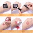 thumbnail image 2 of Set de Tatuajes con Purpurina en 24 Colores (200 Plantillas), Tatuaje Temporal, Tatuajes Cortos Impermeables y No Tóxicos para Niños, Niños y Niñas, Fiestas de Adultos, Maquillaje de Fiesta, 2 of 5