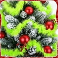 thumbnail image 2 of NOGIS 3 Pcs 19.7 ft Christmas Garland Lime Green for Xmas Tree Decorations Christmas Tree Hanging Garland Faux Feather Decorations for Birthday Holiday Indoor and Outdoor Party Supplies, 2 of 6