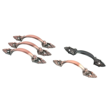 Furniture Knob Kitchen Cabinet Drawer Door Pull Handle Copper Tone