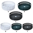 thumbnail image 4 of Naiovety Botella de especias, giratorio, recipientes para condimentos, bandeja para dormitorio, baño, cesta, nevera, armario, organizador Cocina y Comedor Blanco Grande Naiovety HA011493-01, 4 of 6
