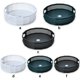 thumbnail image 2 of Yuarrent Botella de especias, giratorio, recipientes para condimentos, bandeja para dormitorio, baño, cesta, nevera, armario, organizador Cocina y Comedor Blanco Grande Yuarrent HA011493-01, 2 of 6