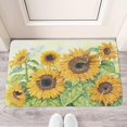 thumbnail image 2 of Sunflower Yellow Welcome Doormat for Indoor/Outdoor Entrance Sunflower Yellow Decoration Door Mat Kitchen Door Mat Bedroom Doormat 17x30 Inch, 2 of 6