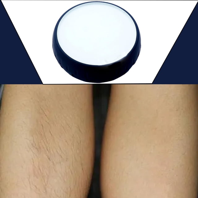 Borrador de pelo lavable Shamjiam removedor de borrador de cabello portátil para espalda piel suave piernas brazos cuerpo Negro